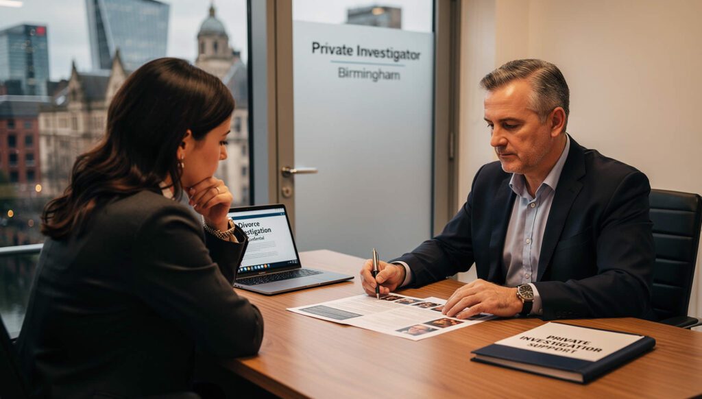 Private Investigator Support During Divorce in Birmingham