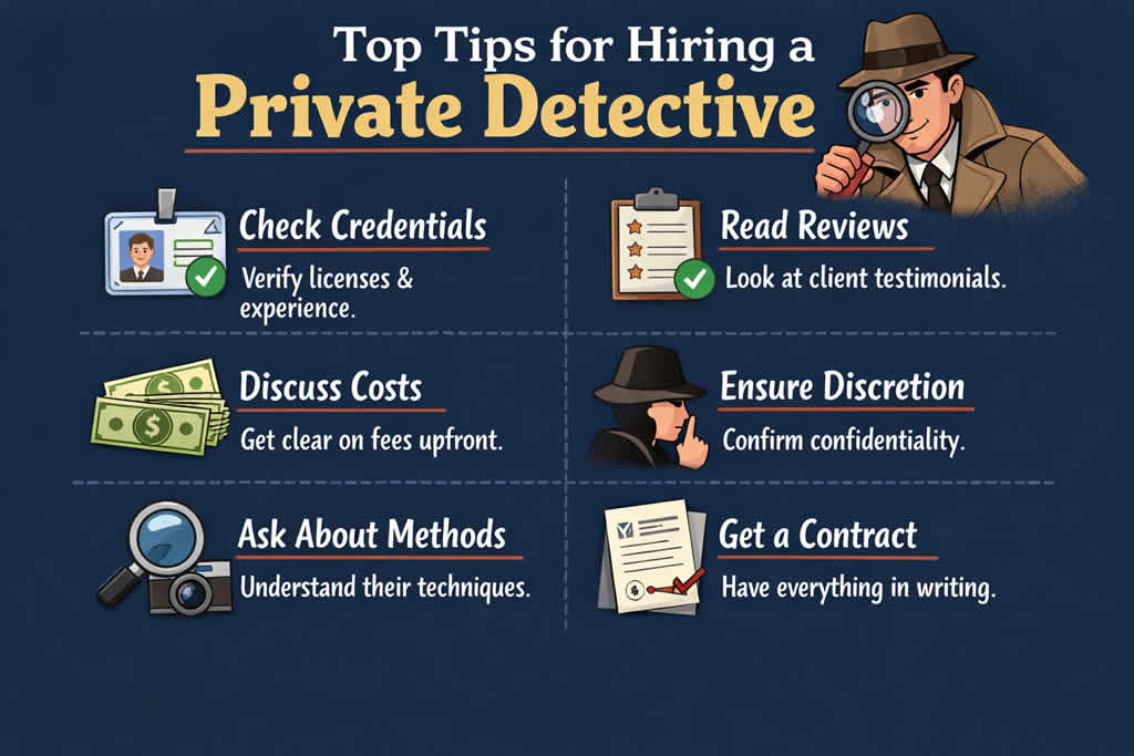 Top Tips for Hiring a Private Investigator