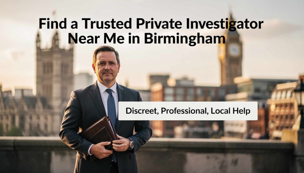 Find a Trusted Private Investigator Near Me in Birmingham