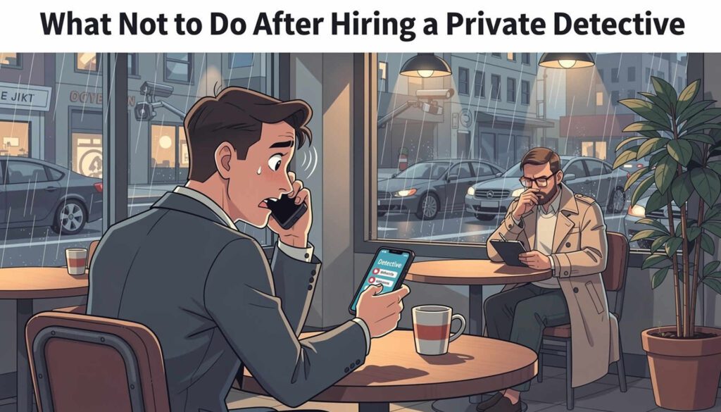 What Not to Do After Hiring a Private Detective